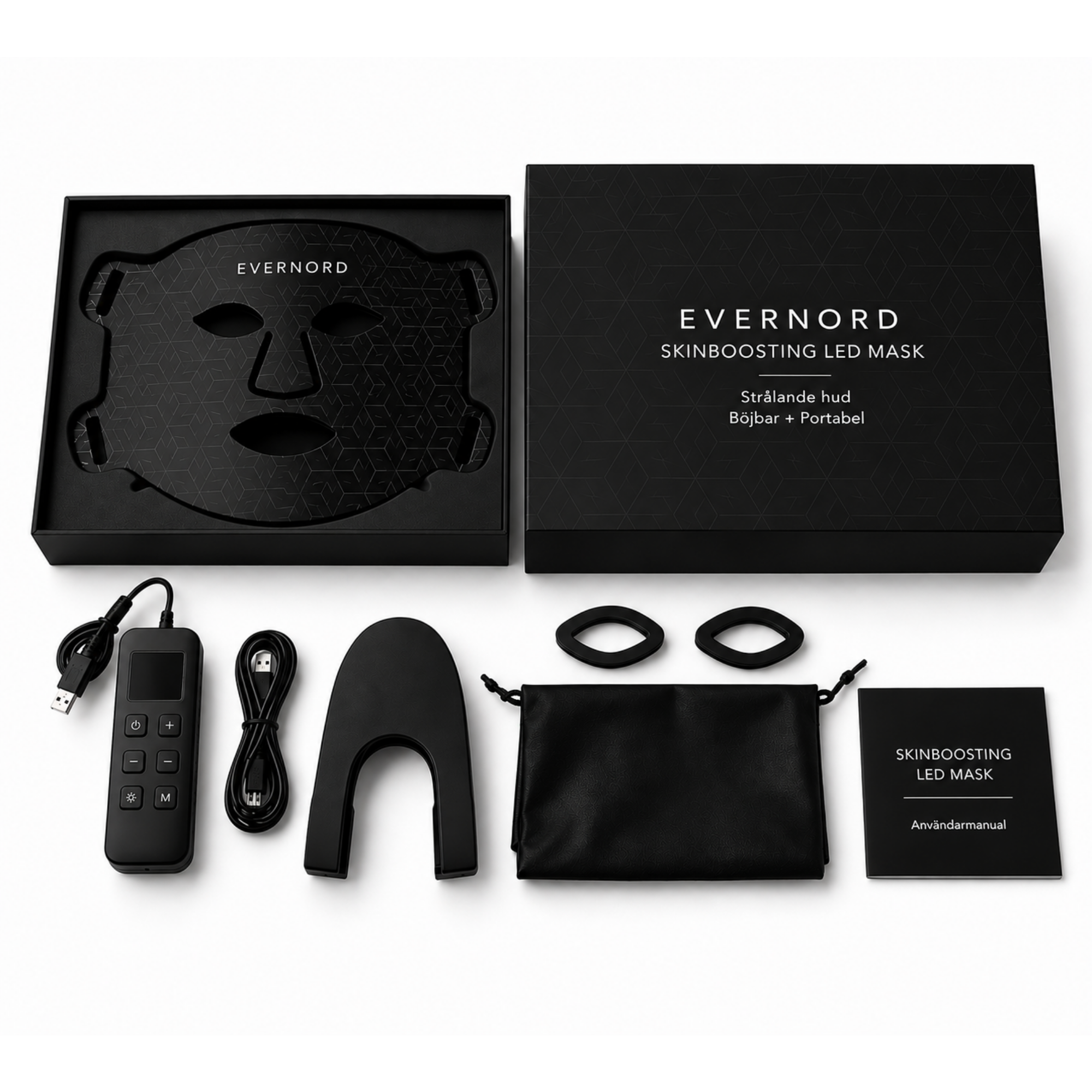 Ledmask Evernord NIR Glow